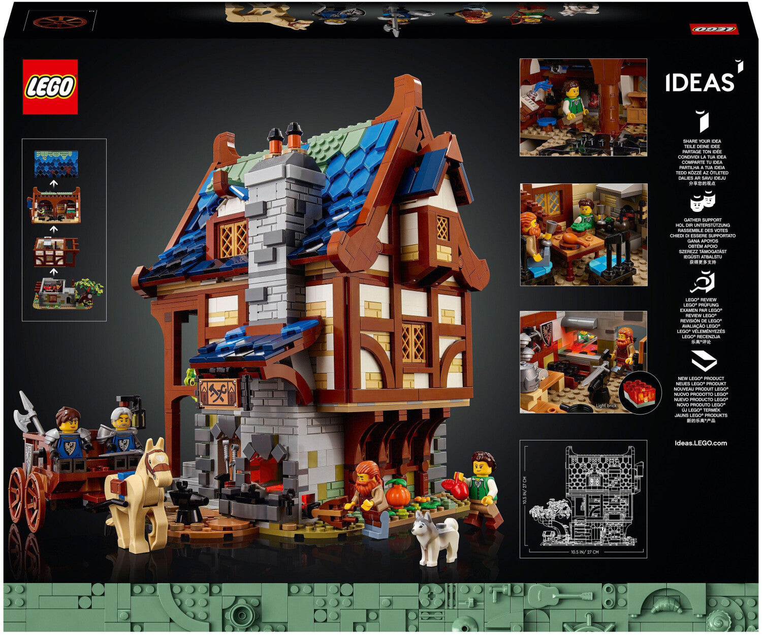 LEGO Ideas - Mittelalterliche Schmiede [21325]