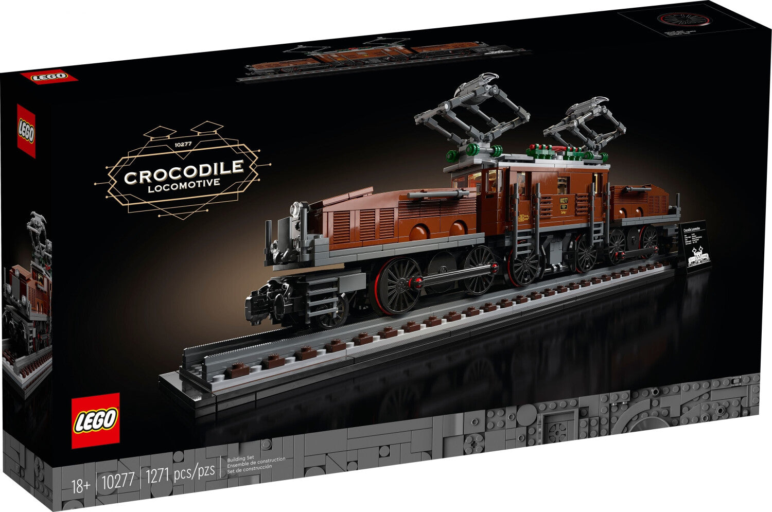 LEGO Creator Expert - Lokomotive "Krokodil"