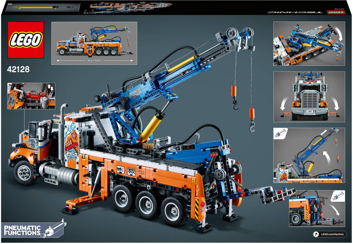 LEGO Technic - Schwerlast-Abschleppwagen [42128]