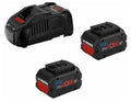 BOSCH 2 x ProCORE18V 5.5Ah + GAL 1880 CV Professional [1600A0214C]