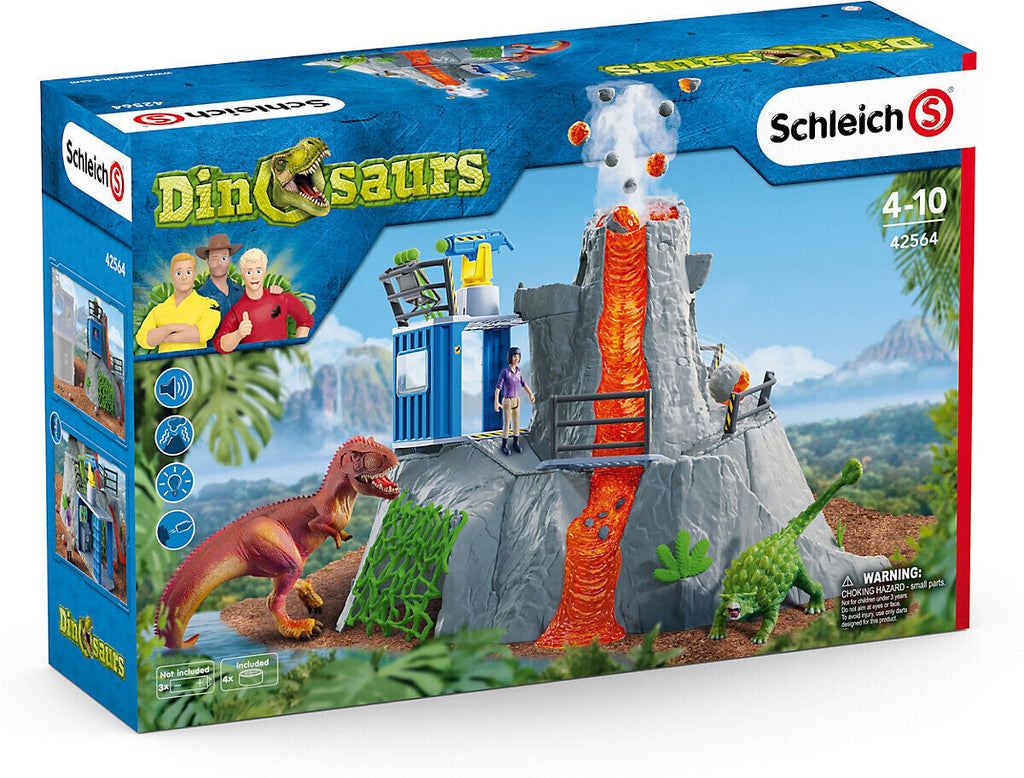 SCHLEICH Dinosaurs - Grosse Vulkan Expedition